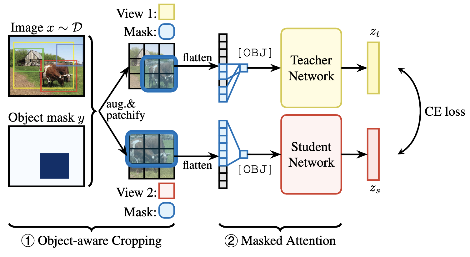 ODIS object-level distillation